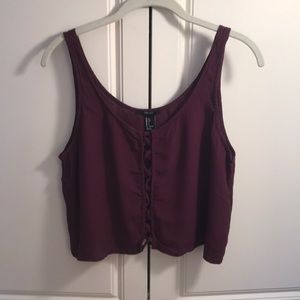 Forever 21 Crop Top Size L